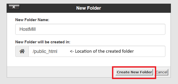 Creating Files and Folders Step 3